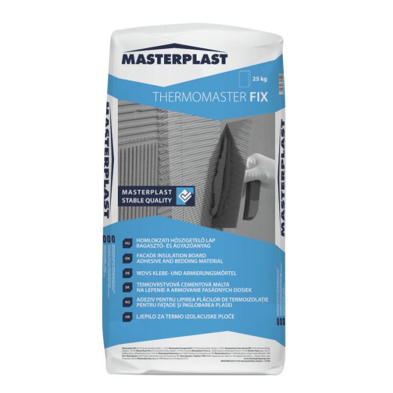 Masterplast THERMOMASTER FIX homlokzati ragasztó- és ágyazóanyag (25 kg)